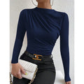 Camisa Feminina Lonovah Navy Elegance