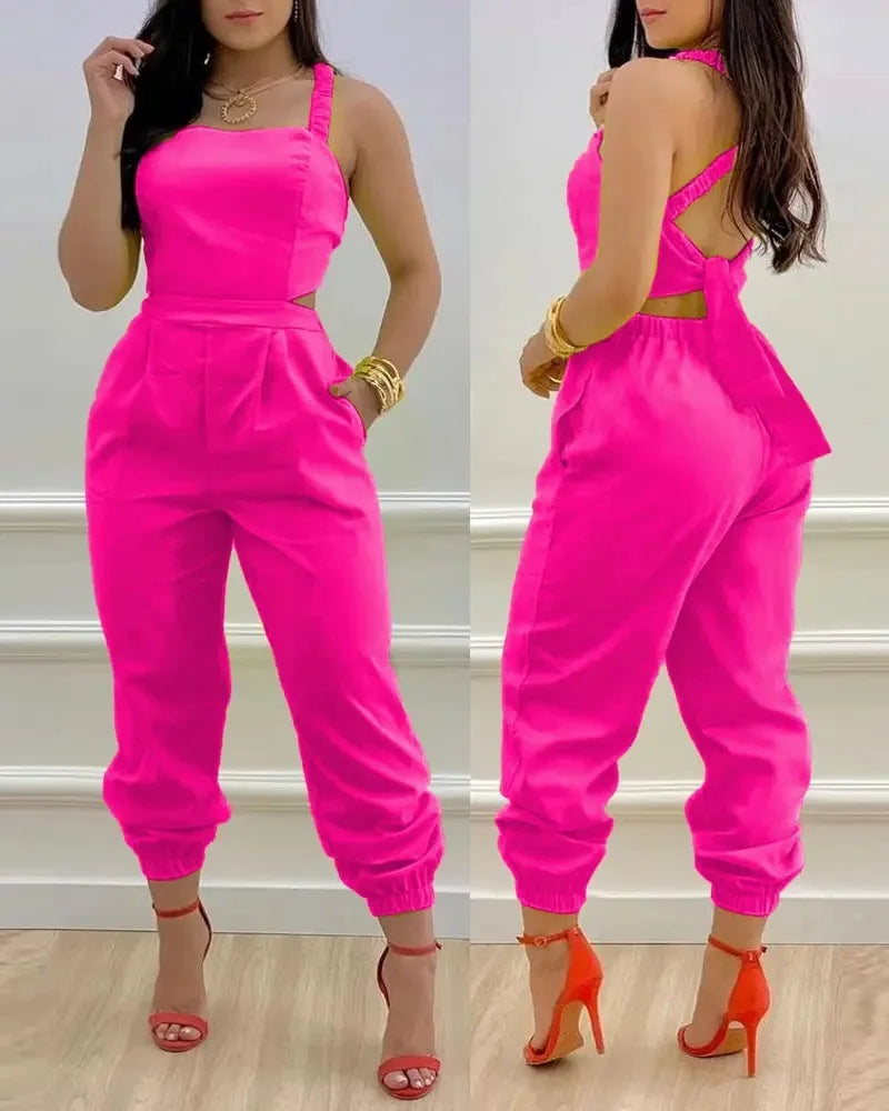 Macacão Feminino Lonovah Elegância Urbana