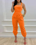 Macacão Feminino Lonovah Elegância Urbana