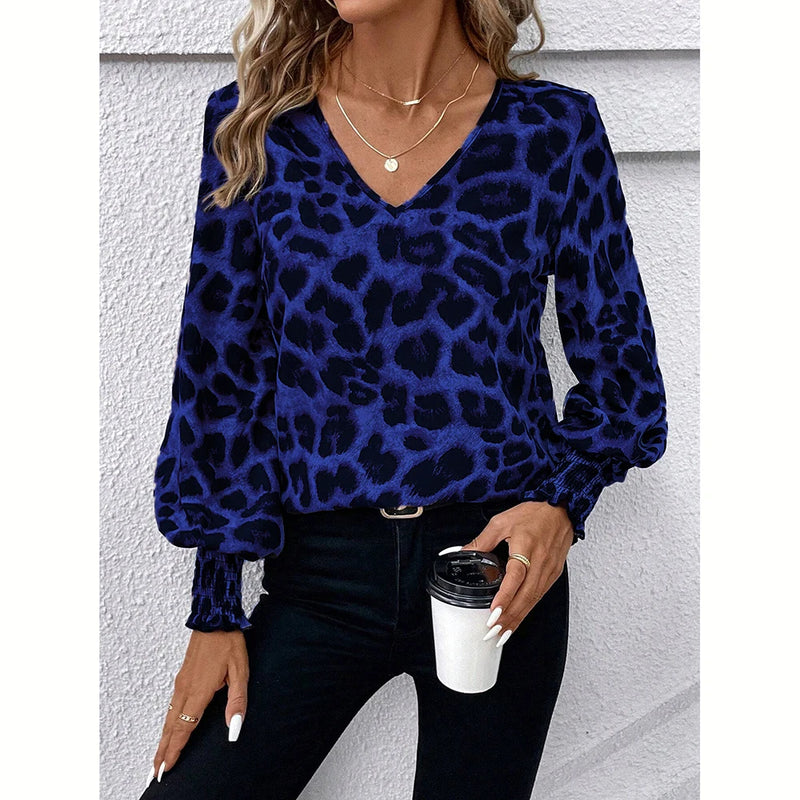 Camisa Feminina Lonovah Leopard
