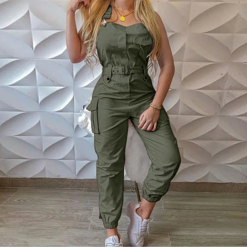 Macacão Feminino Lonovah Utility