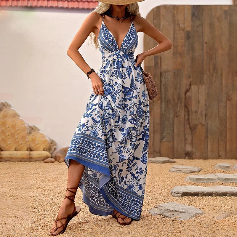 Vestido Feminino Lonovah Floral Breeze