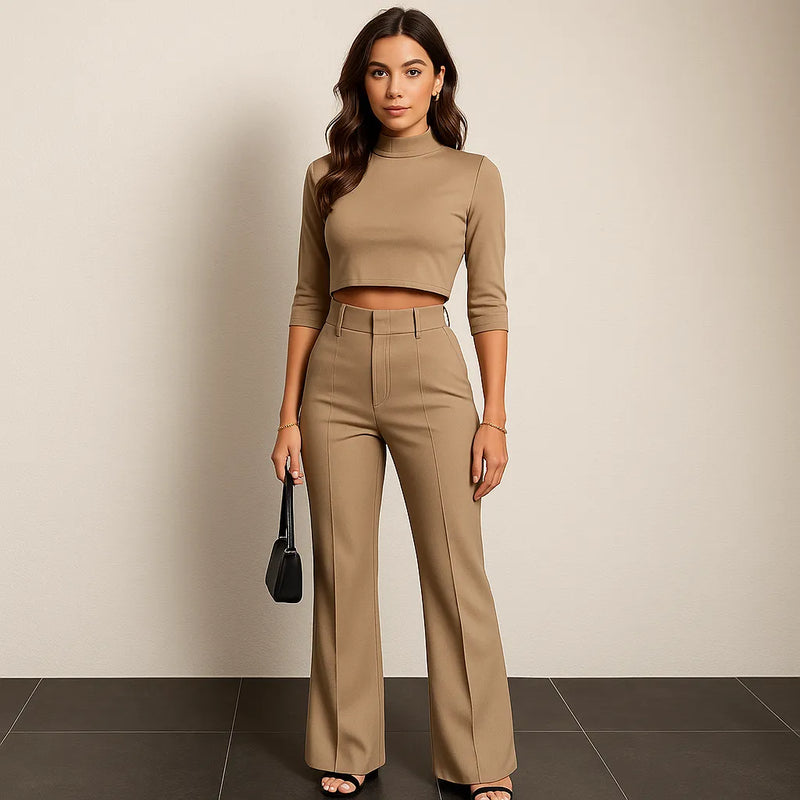 Conjunto Lonovah Elegance Cropped